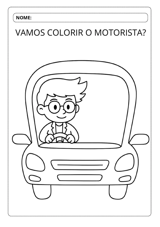 Desenhos para Colorir Dia do Trabalho Educacao Infantil para imprimir e colorir - imagem 11